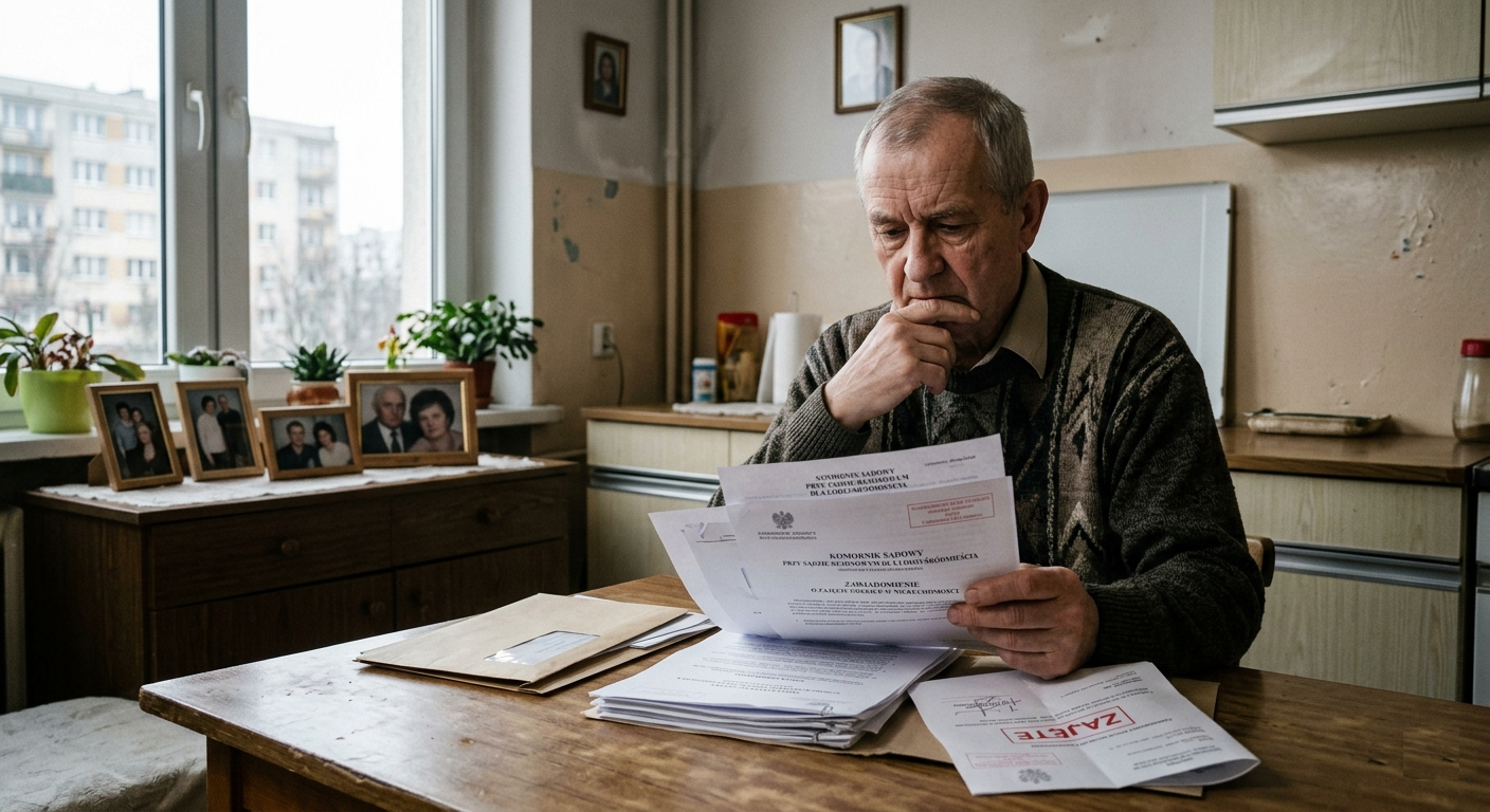 Czy komornik może zająć mieszkanie współwłaściciela w Łodzi?